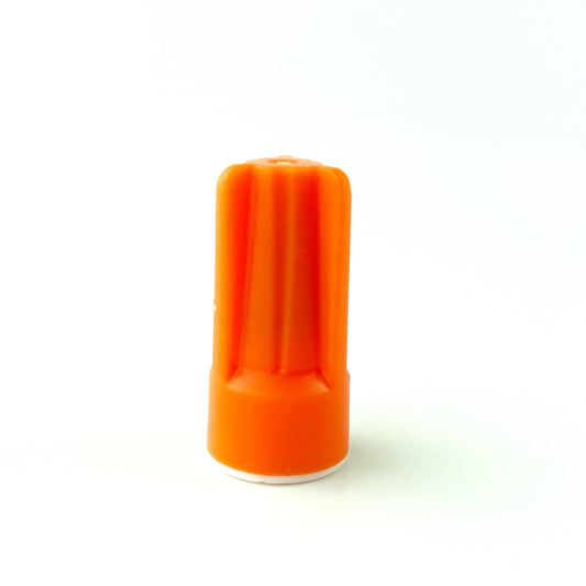 Tuerca para cable rellena de silicona naranja: 24 AWG - 16 AWG